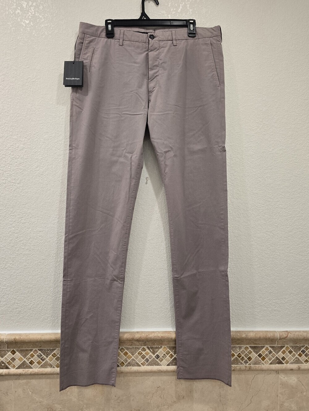 NWT Ermenegido Zegna Pants Hazy Lilac Size 54